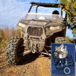 Adjustable clutch kit for the 2016-2019 Polaris 900cc RZR models -28" and larger tires (* 2 seat version)
